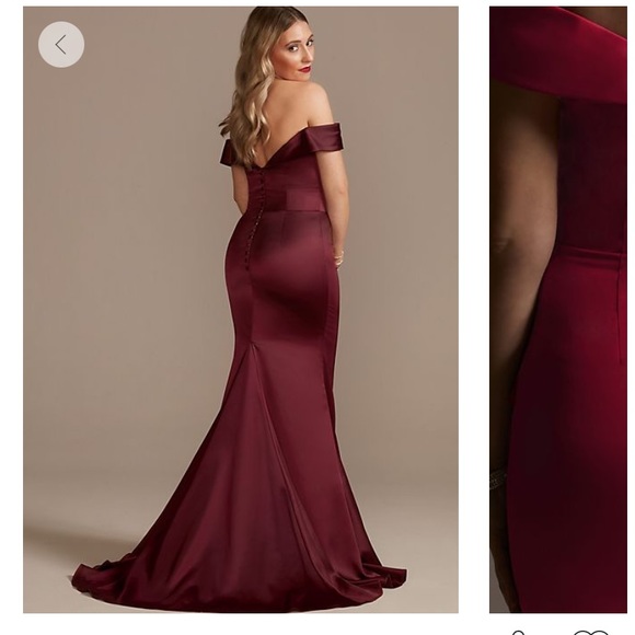 David’s Bridal Bridesmaid Dress - Picture 4 of 10